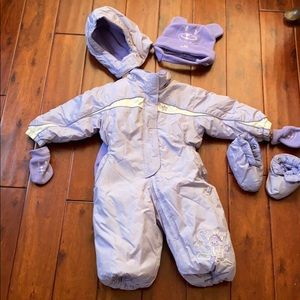 Baby snowsuit